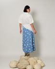 Izel Dress - Soft Blue Asymterical Dress