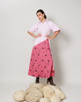 Femora Dress - Blush Pink Asymmetrical Dress