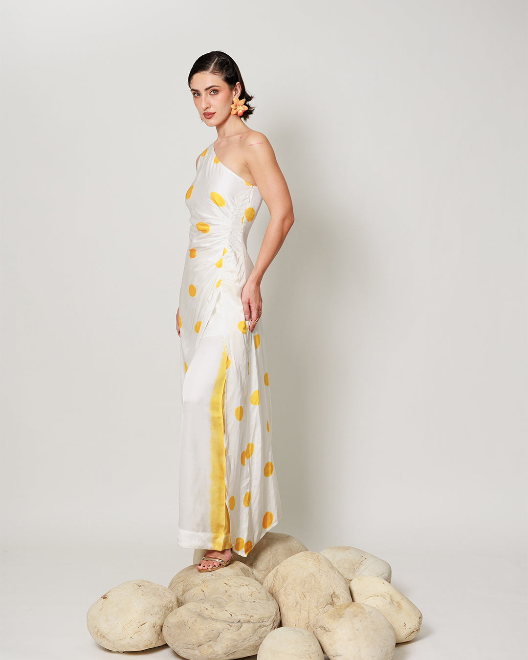 Maple Co-ord Set - Mustard Bloom Statement Co-ord Set