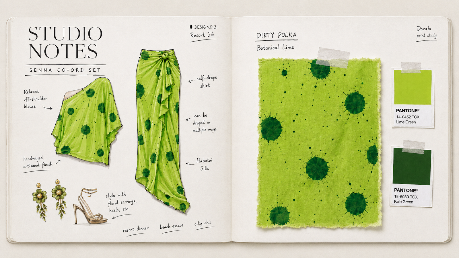 Senna Co-ord Set — studio notes