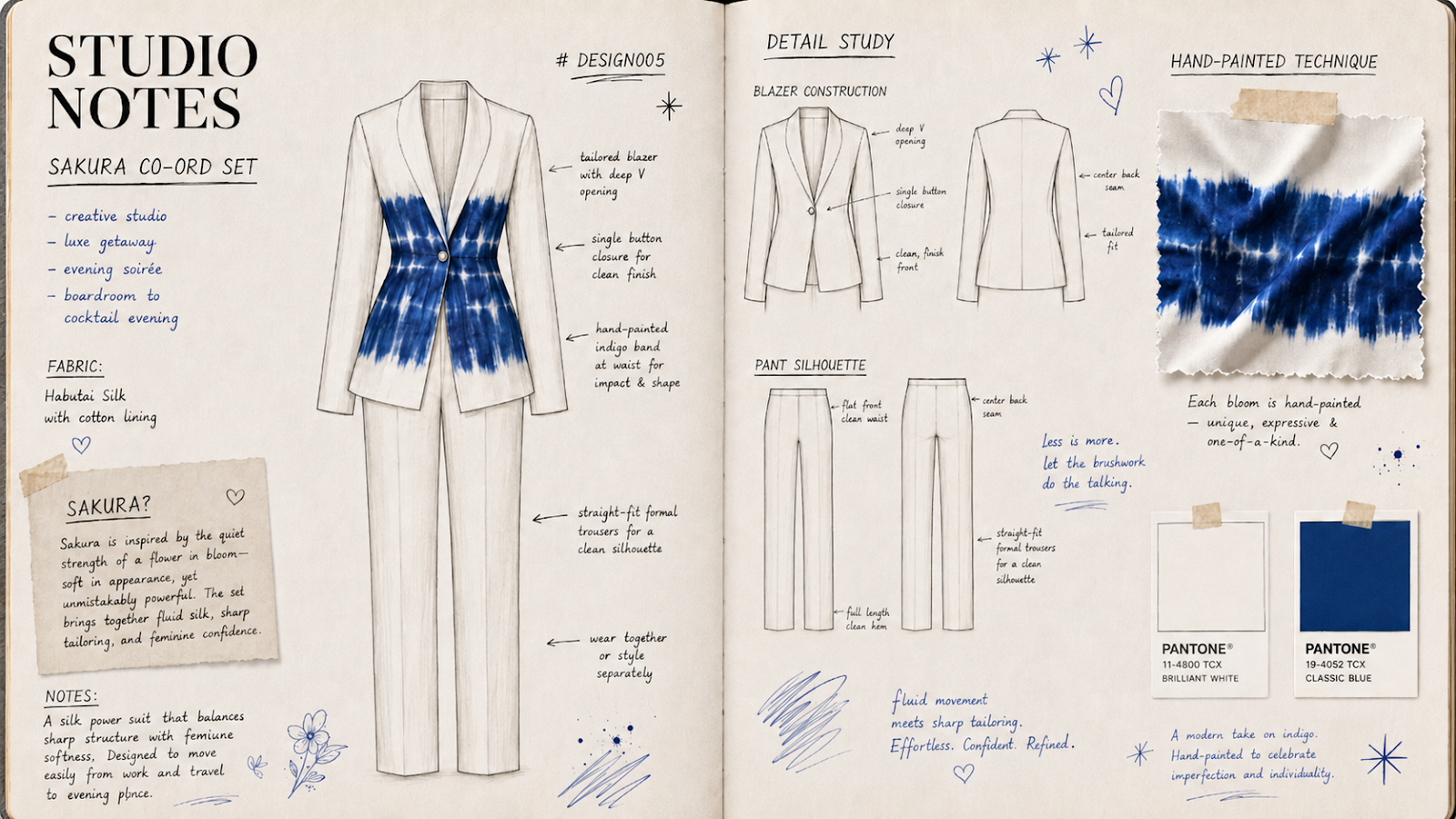 Sakura Co-ord Set — studio notes