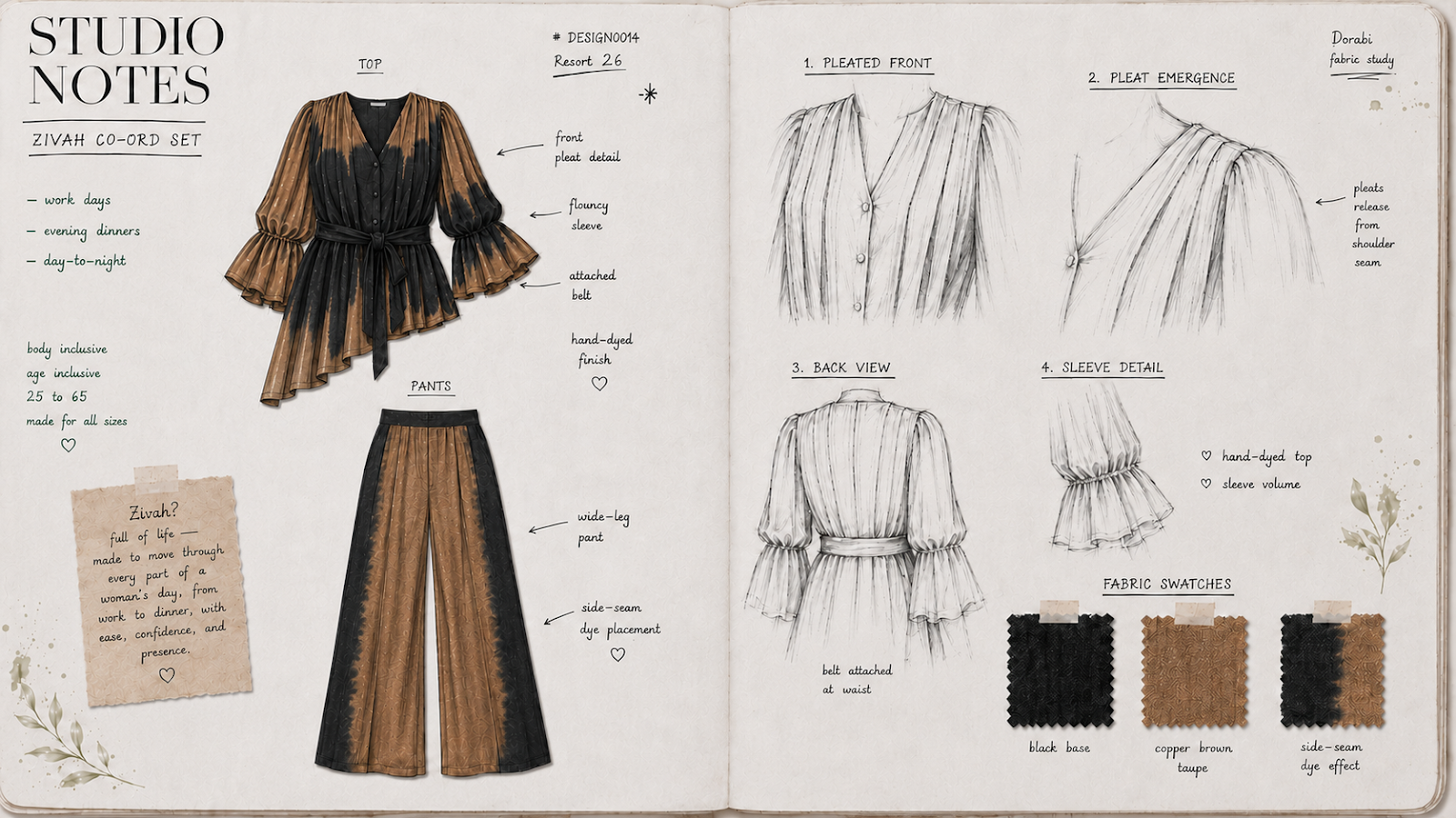 Zivah Co-ord Set — studio notes