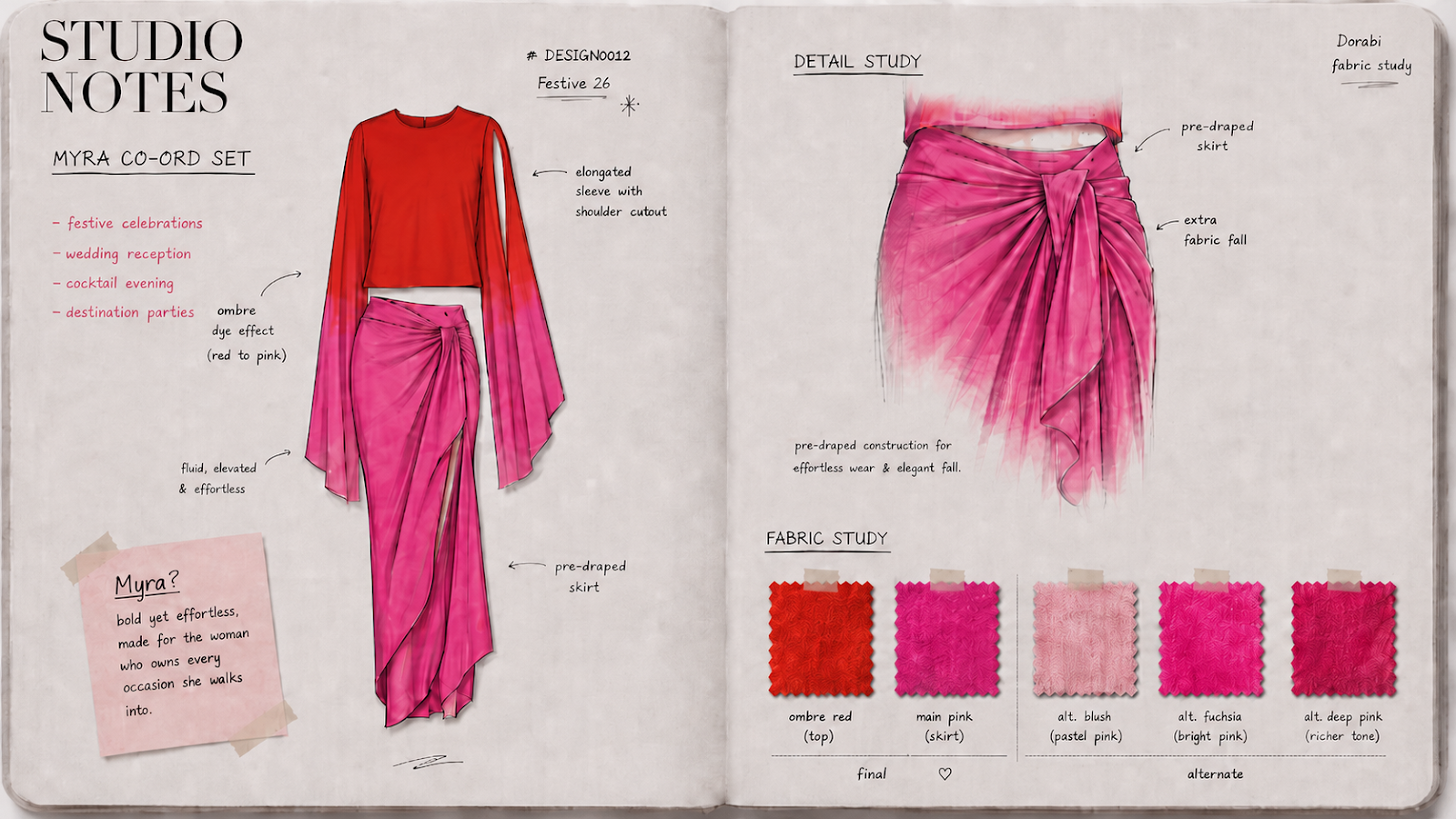 Myra Co-ord Set — studio notes
