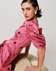 Rosella Dress - Onion Pink Panel  short dress