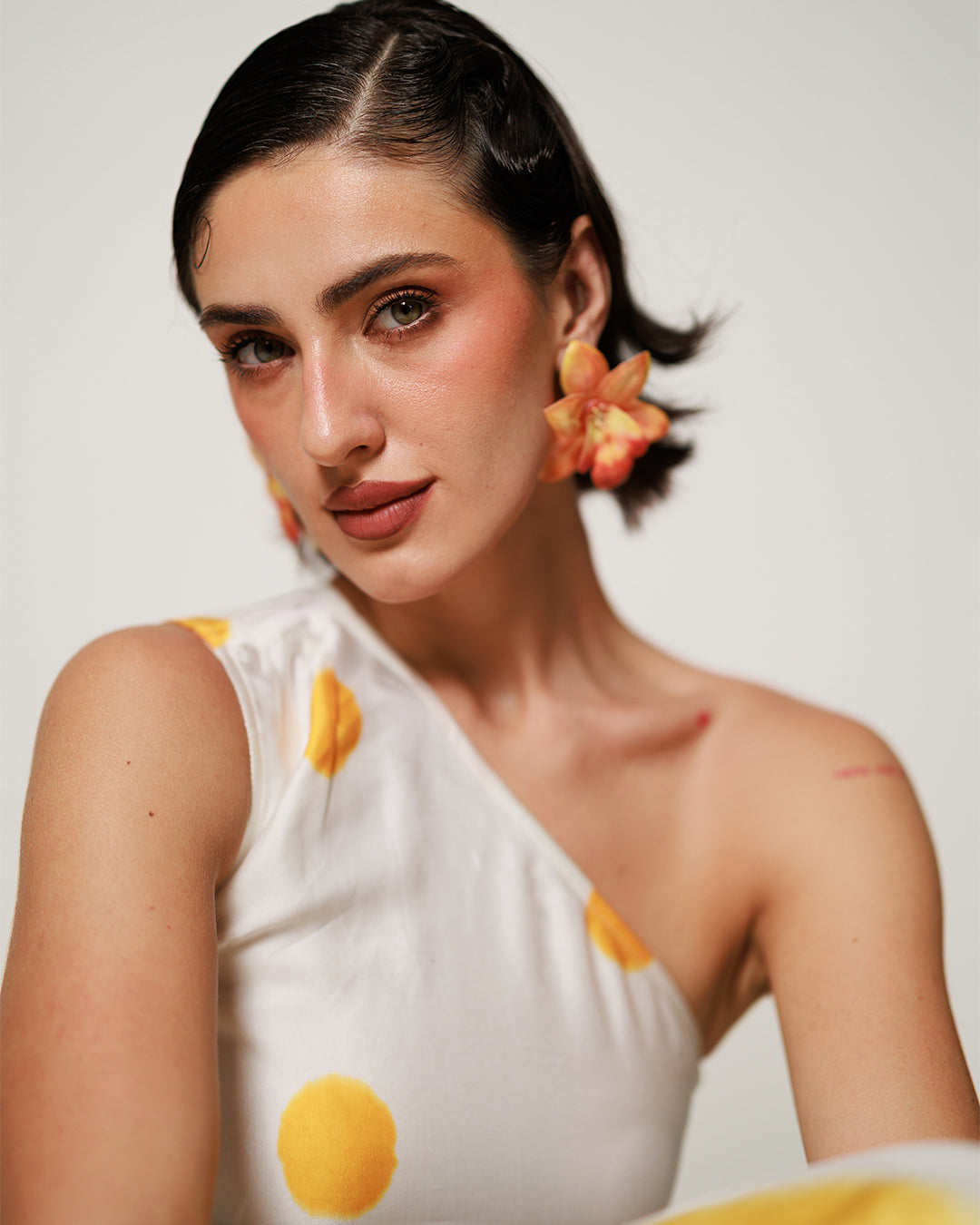 Maple Co-ord Set - Mustard Bloom Statement Co-ord Set