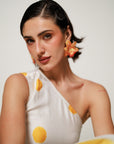Maple Co-ord Set - Mustard Bloom Statement Co-ord Set
