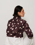Melody Co-ord Set - Deep Mocha Panelled Shirt and Flared Pants