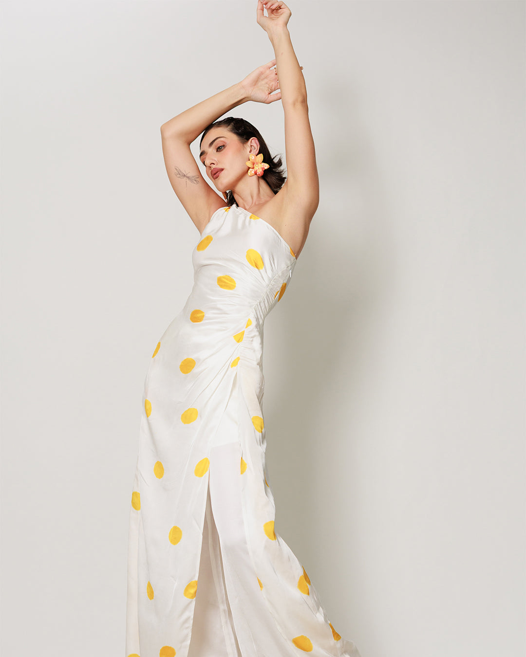 Maple Co-ord Set - Mustard Bloom Statement Co-ord Set